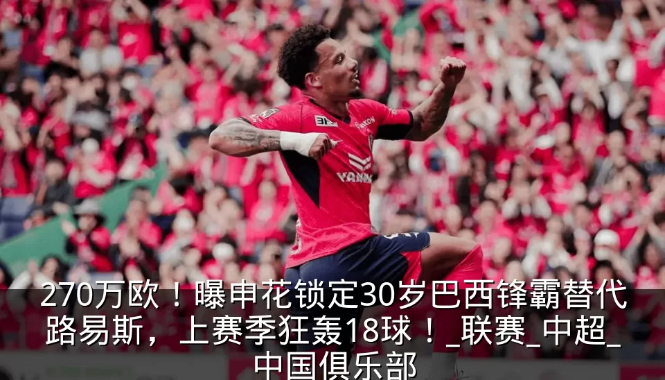 270万欧!曝申花锁定30岁巴西锋霸替代路易斯,上赛季狂轰18球!_联赛_中超_中国俱乐部